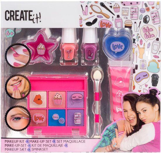 Create it! Make-up Set Roze/Lila - 6+ Years