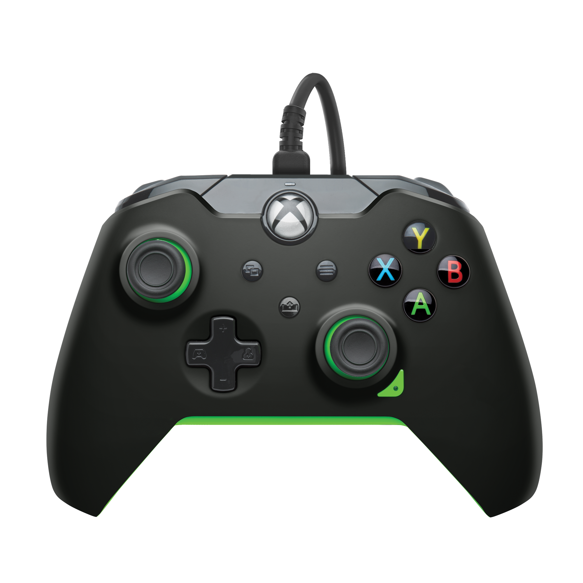 PDP Bedrade Controller: Neon Black Voor Xbox Series X|S, Xbox One en Windows 10/11