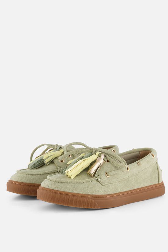 POSH by Poelman Posh Bootschoenen groen - Maat 36