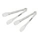 FMprofessional 2 sandwich-/koektang, roestvrij staal, zilver, 50 x 50 x 20 cm, 2 stuks