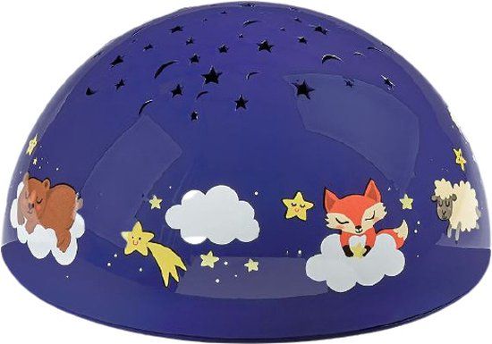 Moses Nachtlamp Sterrenhemel Junior - 14,5 cm - Donkerblauw