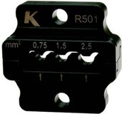 Klauke R501 R501 Persunit Buiskabelschoenen, Buisconnectoren 0.75 tot 2.5 mm²