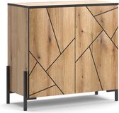 Vicco Hatto Sideboard – 84 x 80.1 cm Eiken