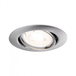 Paulmann 93399 - Verzonken spot - GU10 - LED - 10W - Geborsteld ijzer - Rond - Dimbaar