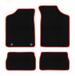 CARLUX-RED automatten voor: Peugeot 106 hatchback (1991-2003)