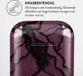 Burga Shockproof Hardcase Hoesje voor Apple AirPods 1 - Violet