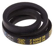 RS PRO PET, rubberen aandrijfriemen, Z-profiel 10 mm x 6 mm x 515 mm, schijfdiameter 50 mm