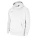 Nike Unisex-kind Y Nk FLC Park20 Po sweatshirt met capuchon, wit/wolfsgrijs, 8-9 jaar