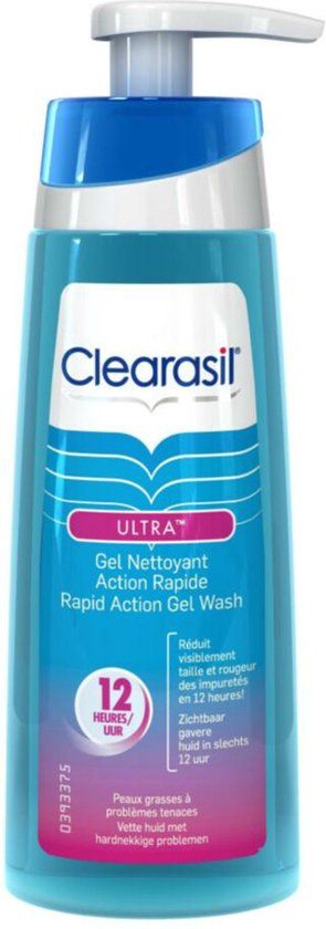 Clearasil Ultra Rapid Action Scrub Wash - 200 ml - Reinigingsgel