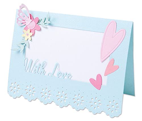 Sizzix Thinlits Matrijs Set 11PK kant kaartenbasis van Olivia Rose, 665474