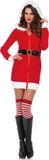 Leg Avenue Cozy Santa Kerstjurk - Rood - S