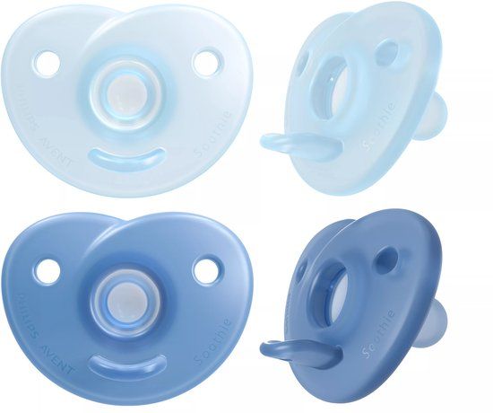 Philips Avent Soothie Soothie Blue;Light blue 0-6 jaar 2 stuk(s) BPA-vrij