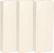 Gerimport Waterverdamper - 3x - keramiek - 400 ml - radiatorbak - ivoor wit