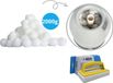 Flowclear Bollen filterende - 2000 gram