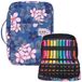 Oxford Étui à crayons - Oxford-polyester - 300 crayons - Imperméable - 11 x 22 x 33 cm