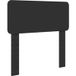 Tête de lit chêne noir 75 cm bois d'ingénierie