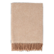 Scandi Living Plaid en laine Sable 130x180 cm Mocca