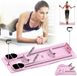 Unyqoos® Planche de Pilates pliable avec poignée réglable et compteur LED