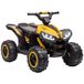 HOMCOM Quad électrique pour enfants, 12 V, 2 moteurs, 2 vitesses | Voiture électrique pour enfants, 3-5 ans, phares à LED, klaxon, guidon et selle ergonomiques