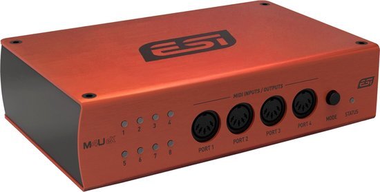 ESI M4U eX 8 Port USB 3 MIDI-Interface - MIDI interfaces