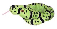 Wild Republic Knuffel Green Rock Ratelslang 137 Cm Pluche Groen
