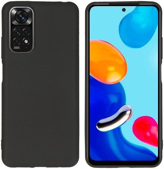 imoshion Color Backcover voor de Xiaomi Redmi Note 11 (4G) / Note 11S (4G) - Zwart