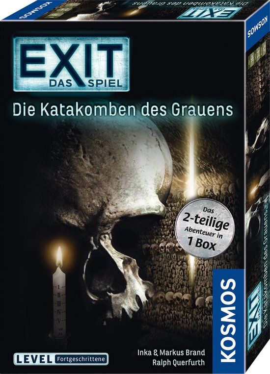 EXIT® - Das Spiel - Die Katakomben des G - Kosmos 69428 - Bordspel - Kaartspel - Simulatie