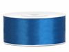 Partydeco Cadeaulint - Denimblauw - 2,5 cm x 25 meter - Satijn
