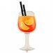 PartyDeco Folieballon cocktailglas 34 x 100 cm