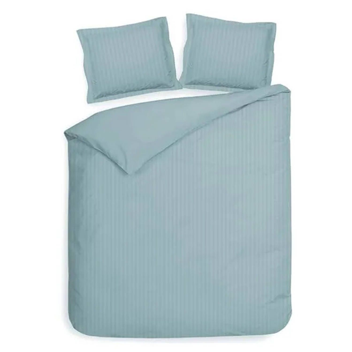 Heckett & Lane dekbedovertrek banda - sphere blauw - lits-jumeaux xl 260x200/220 cm