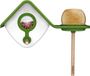 Lona Voerstation H2 - Voederhuis - 32x17x14 cm Groen Wit