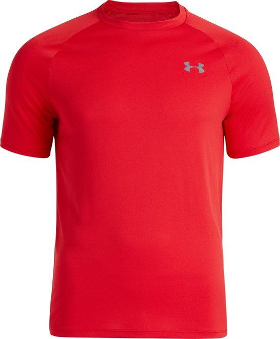 Under Armour Tech Tee 2.0 Sportshirt - Heren - Red Het authentieke go-to training shirt 2.0