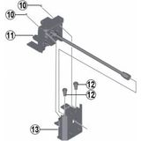 SHIMANO BM-E8020 ELEKTRISCHE FIETSSYSTEMEN Kabelconnector Black 400 mm