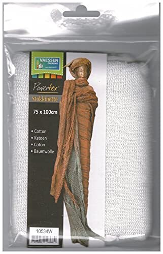 Powertex pow0043 Stockinette 1 m Wit Katoen