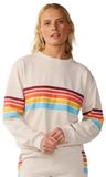 Rip Curl Surf Revival Sweatshirt décontracté Blanc L Femme