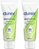 Durex Glijmiddel Natural 100% Natuurlijk - 2 x 100 ml - Voordeelverpakking