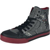 Iron Maiden Hoge sneakers - EMP Signature Collection - EU37 tot EU47 - meerkleurig