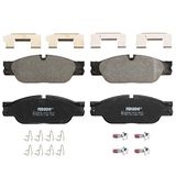 Ferodo FDB1711 Remblok set, schijfrem - (set van 4) | Compatibel met: JAGUAR S-TYPE II, XJ