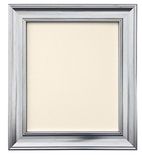 FRAMES BY POST Scandi Distressed Silver Fotolijst met Ivoor Backing Board 18 x 12 inch