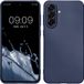 kwmobile hoesje geschikt voor Samsung Galaxy A56 5G - Hoesje voor smartphone - Back cover in metallic blauw