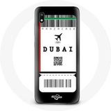 Maniacase Hoesje voor Samsung Galaxy A10 Air ticket Dubai