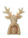 Countryfield Led Kaars Hert Lyon Beige Wax 13,5x8,5x17cm