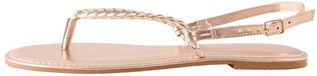 Next - Dames - Forever Comfort® platte sandalen met gevlochten bandjes - Rose Gold
