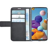 Azuri Portefeuille Magnétique Samsung Galaxy A21s Étui Livre Noir