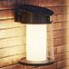 Philips Juda UltraEfficient buitenwandlamp op zonne-energie, Vervangbare solarlamp, Bewegingssensor, 2700K, Zwart, IP44