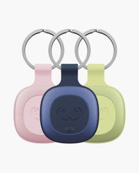 Fresh 'n Rebel Smart Finder Tag 3-pack - Apple Find My - Wild Green/Pastel Pink/True Blue