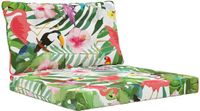 vidaXL Buitenbankkussen Polyester Kleurrijk 80 x 68,5 cm