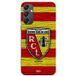 Maniacase Coque Pour Samsung Galaxy A54 RCL LENS original jaune et rouge