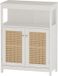 Vicco Rosario Meuble haut – 60 x 80 cm avec portes et niche ouverte Blanc