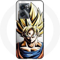 Maniacase Etui Realme V23 Goku Dragon ball z super ultra instinct